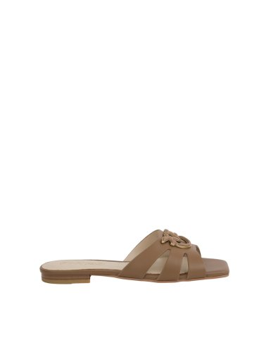 Жіночі шльопанці PINKO SLIPPER CUOIO
