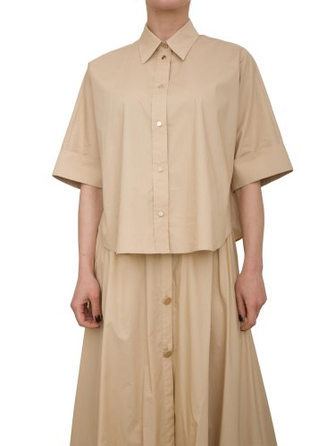 Жіноча сорочка з коротким рукавом LIU JO  Camicia BEIGE