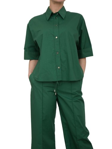 Женская рубашка с коротким рукавом LIU JO Camicia VERDE