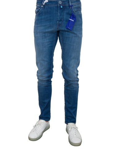 Чоловічі джинси JACOB COHEN PANT 5 PKT SUPER SLIM FIT NICK SLIM BLU DENIM