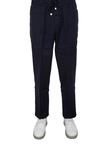 Мужские повседневные брюки JACOB COHEN PANTALONE LOW CARROT FIT DANIEL BLU