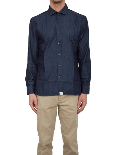 Мужская рубашка с длинным рукавом PEUTEREY SHIRTS BLU