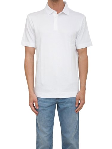 Мужское поло BOSS Polo BIANCO