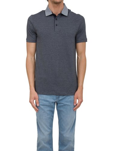 Мужское поло BOSS Polo BLU