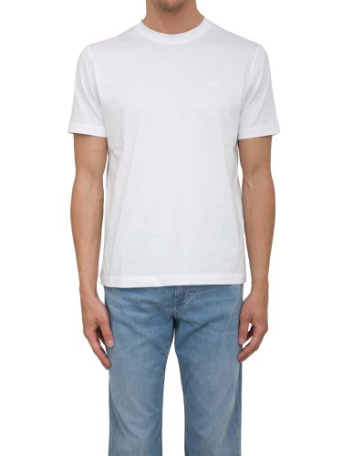 Мужская футболка LIU JO T-SHIRT BASICA M/C BIANCO
