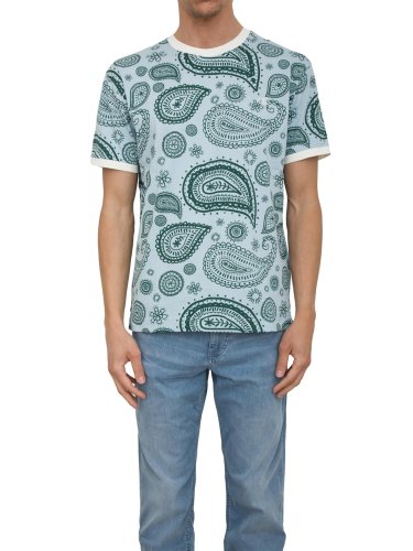 Мужская футболка LIU JO T-SHIRT ST P M/C CELESTE