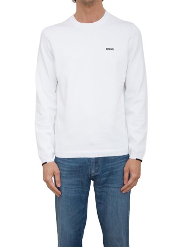Мужской свитер BOSS Knitwear BIANCO