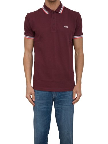 Чоловіче поло BOSS  Polo BORDEAUX