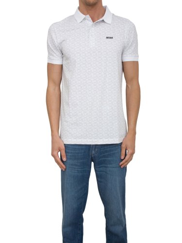 Чоловіче поло BOSS Polo BIANCO