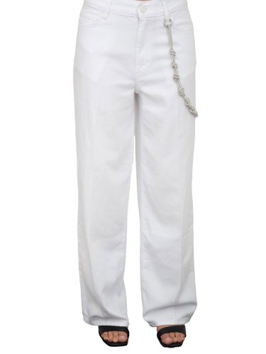 Женские повседневные брюки PINKO 5 TASCHE COLOR BIANCO