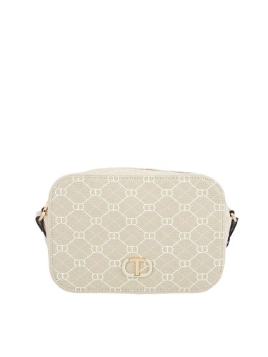 Жіноча кросбоді  TWIN-SET CAMERA BAG BEIGE