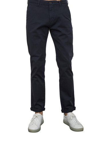 Чоловічі повсякденні брюки AIACE GALASSI CHINO REGULAR GABARDINA BLU