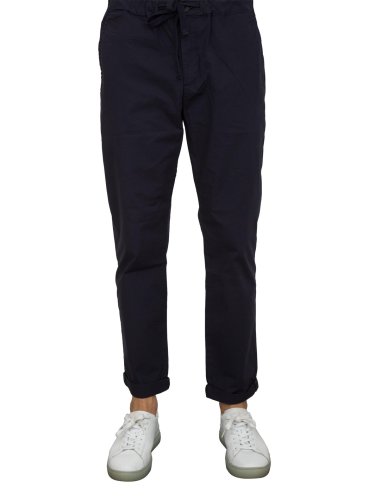 Мужские повседневные брюки  AIACE GALASSI RELAXED PANTS POPELINE BLU
