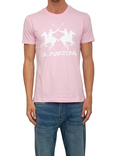 Чоловіча футболка LA MARTINA T-shirts ROSA