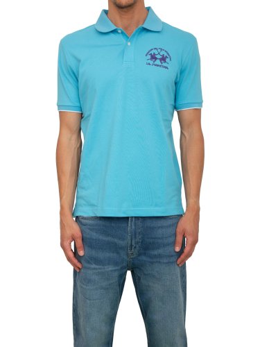 Мужское поло  LA MARTINA Polos AZZURRO