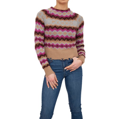 Женский свитер PINKO Maglia tricot MULTICOLOR