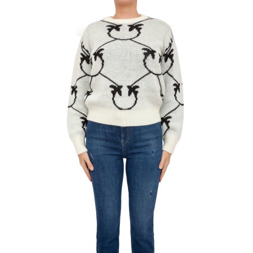 Женский свитер PINKO Maglia tricot BIANCO