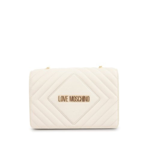 Женская кроссбоди LOVE MOSCHINO BORSA AVORIO