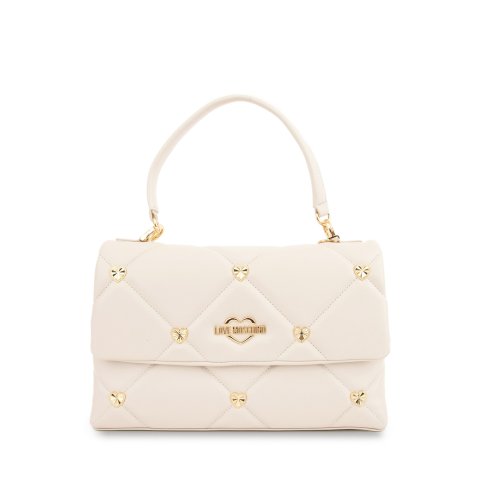 Жіноча сумка з ручками LOVE MOSCHINO BORSA AVORIO