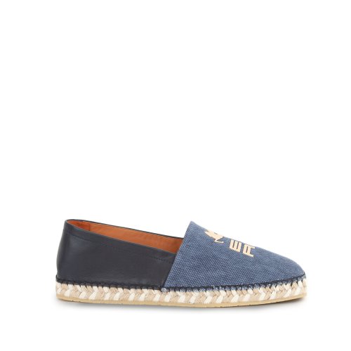 Мужские эспадрильи ETRO SCARPA UOMO ESPADRILLAS FONDO CORDA + GOMMA BLU