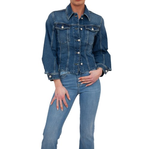 Женская куртка PINKO Giubbino BLU DENIM