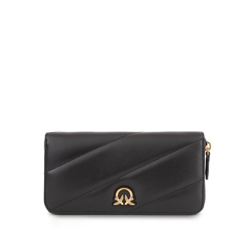 Женский кошелек PINKO Piccola pelletteria NERO