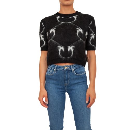 Жіночий светр  PINKO Maglia tricot NERO