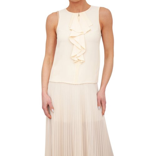 Женский топик PATRIZIA PEPE CAMICIA/TOP BEIGE