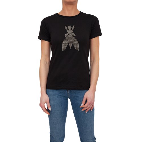 Женская футболка  PATRIZIA PEPE MAGLIA/T-SHIRT NERO