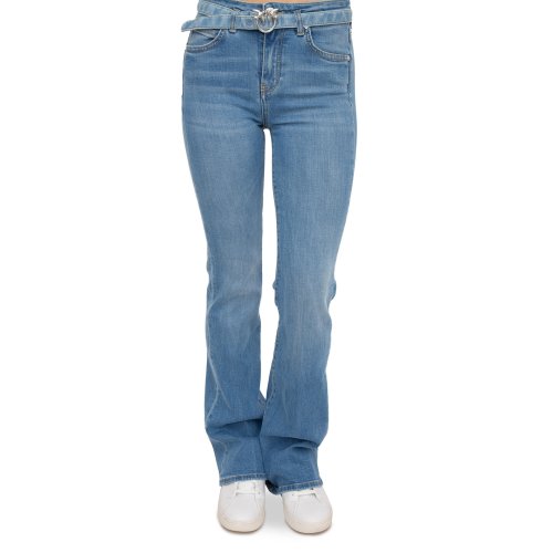 Жіночі джинси PINKO  5 Tasche Denim BLU DENIM