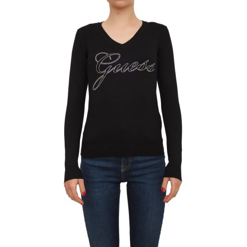 Женский свитер GUESS JEANS MAGLIERIA NERO