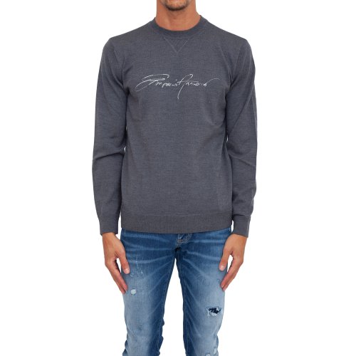 Чоловічий светр EMPORIO ARMANI PULLOVER GRIGIO