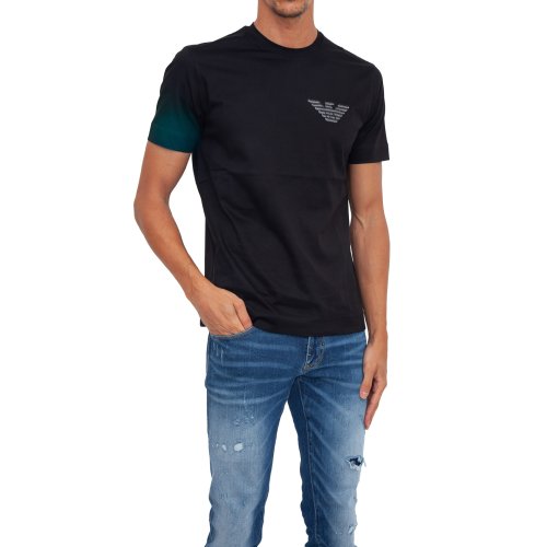 Мужская футболка EMPORIO ARMANI  T-SHIRT NERO