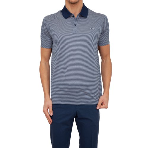 Чоловіче поло PAUL&SHARK POLO IN COTONE BLU