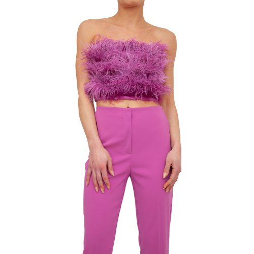 Жіночий топік PATRIZIA PEPE CAMICIA/TOP VIOLA
