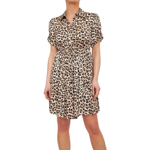 Женское платье TWIN-SET ABITO ANIMALIER