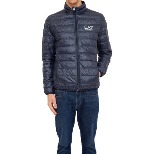 Чоловіча куртка EA7 EMPORIO ARMANI DOWN JACKET BLU