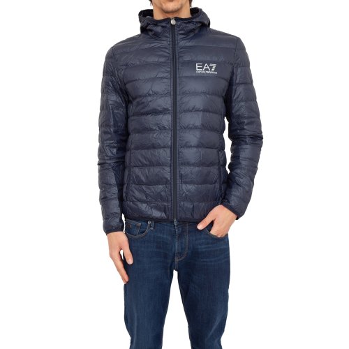 Чоловіча куртка EA7 EMPORIO ARMANI DOWN JACKET BLU