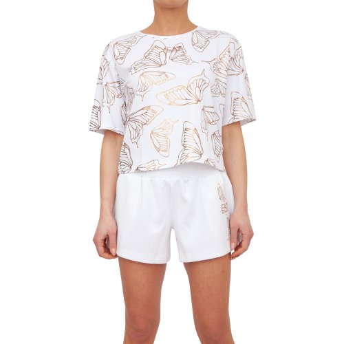 Жіноча футболка EA7 EMPORIO ARMANI T-SHIRT BIANCO