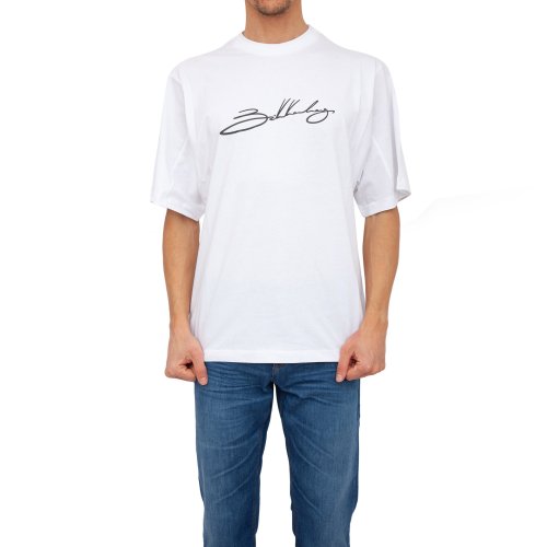 Мужская футболка BIKKEMBERGS MAGLIETTA BIANCO