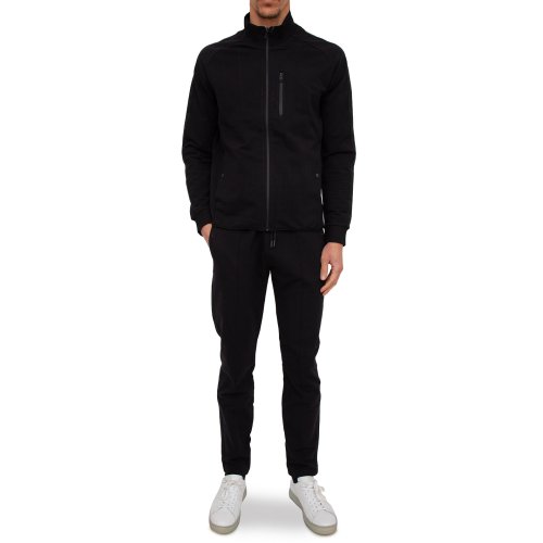 Мужской спортивный костюм BIKKEMBERGS TUTA DA GINNASTICA NERO