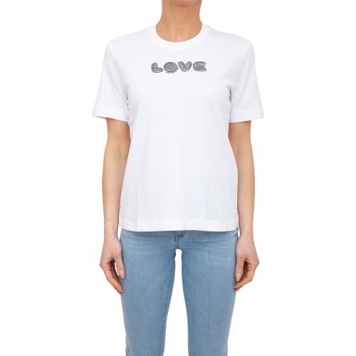 Женская футболка LOVE MOSCHINO MAGLIETTA BIANCO