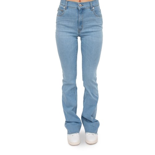 Жіночі джинси LOVE MOSCHINO PANT.5 TASCHE DENIM BLU DENIM