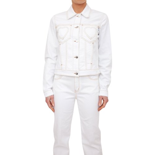 Женский пиджак LOVE MOSCHINO GIUBBINO BIANCO