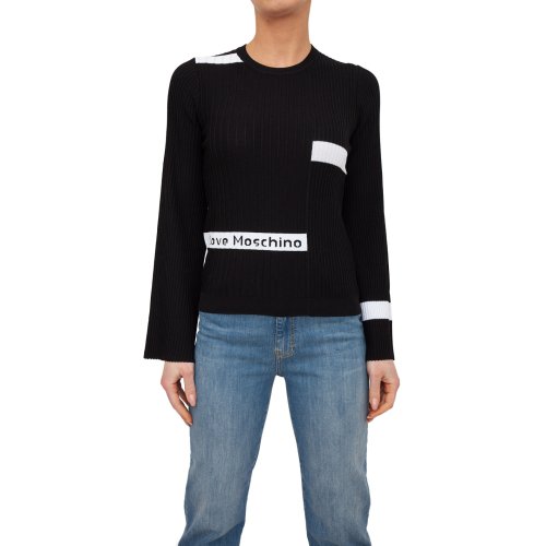 Жіночий светр LOVE MOSCHINO MAGLIA NERO