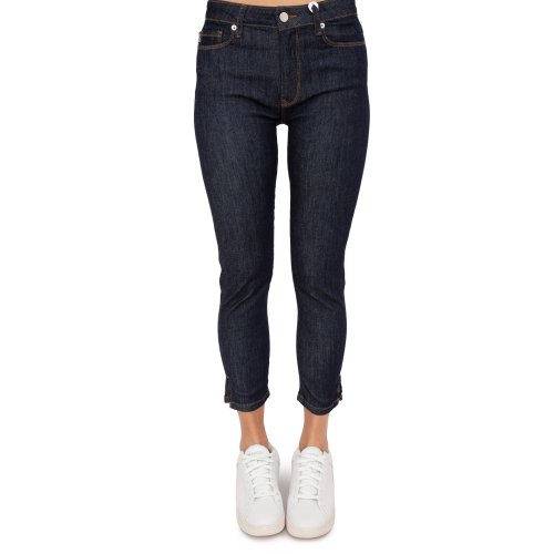 Женские джинсы LOVE MOSCHINO PANT.5 TASCHE DENIM BLU DENIM