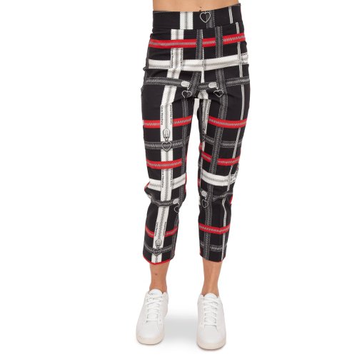 Женские повседневные брюки LOVE MOSCHINO PANTALONE FANTASIA