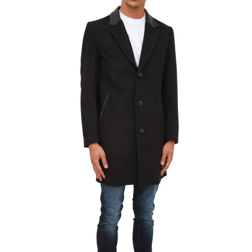 Мужское пальто ANTONY MORATO CAPO SPALLA SLIM FIT IN MISTO NERO