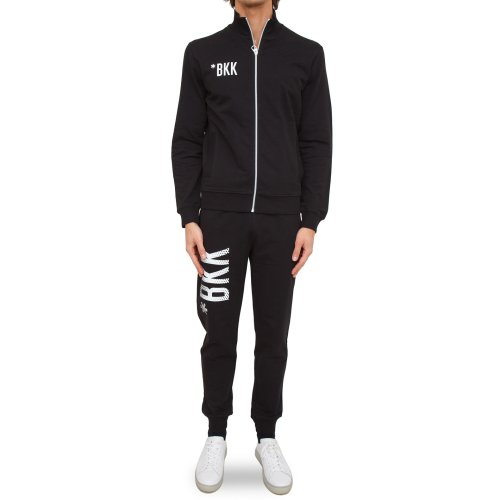 Мужской спортивный костюм BIKKEMBERGS TUTA DA GINNASTICA NERO