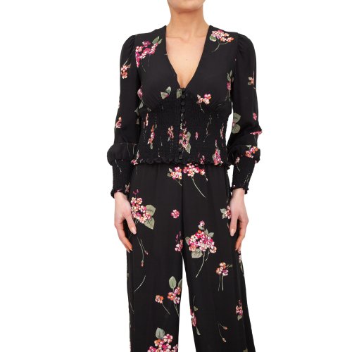 Жіноча сорочка з довгим рукавом TWIN-SET CAMICIA NERO